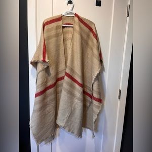 Beige Poncho